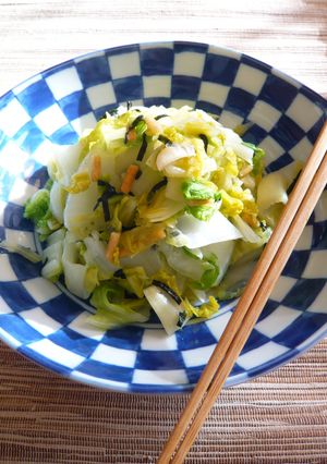 いつも食べてる白菜サラダ-レシピのメイン写真