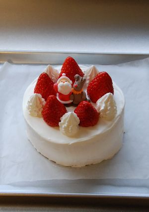 クリスマスケーキ-レシピのメイン写真