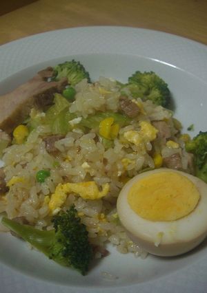 豚バラチャーシューでチャーハン☆-レシピのメイン写真