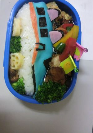 はやぶさ キャラ弁-レシピのメイン写真