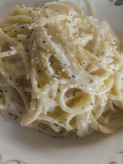クリームパスタ-レシピのメイン写真