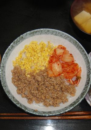 ＊うちの彩り３色丼＊-レシピのメイン写真