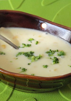 朝食は米粉deとろ～り！豆乳コーンスープ-レシピのメイン写真