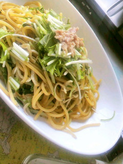 10分で完成、ヘルシーな和風パスタ-レシピのメイン写真
