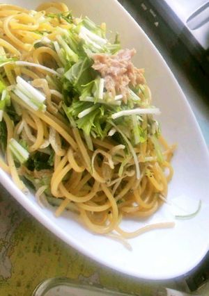 １０分で完成、ヘルシーな和風パスタ-レシピのメイン写真