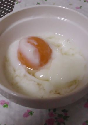 コーヒーメーカーで♡温泉卵♡-レシピのメイン写真