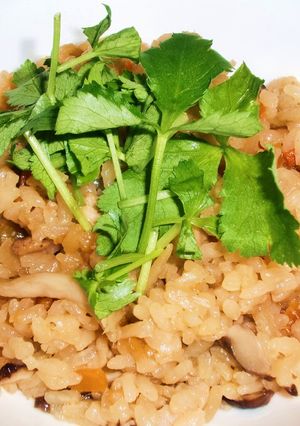 味噌~バタ~コク~炊き込みご飯-レシピのメイン写真