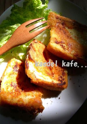 ■チーズカリカリ・・・フレンチトースト■-レシピのメイン写真
