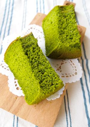 ほうれん草の米粉シフォン-レシピのメイン写真