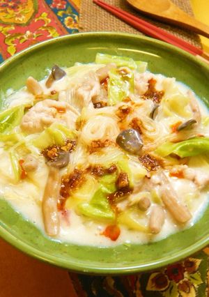 春雨のミルクスープ煮-レシピのメイン写真