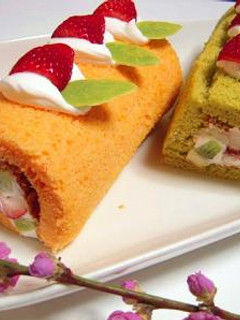 ホットケーキミックスで簡単ロールケーキ-レシピのメイン写真
