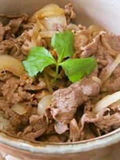 小腹に牛丼☆-レシピのメイン写真
