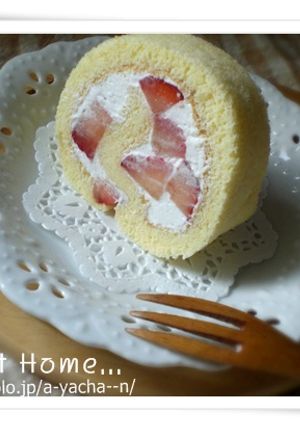 ＊しっとり割れないロールケーキ＊-レシピのメイン写真