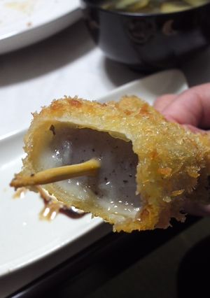 ダイエットに揚げ物？!こんにゃく☆串カツ-レシピのメイン写真