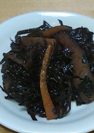しっかり和食　アラメの炒め煮-レシピのメイン写真