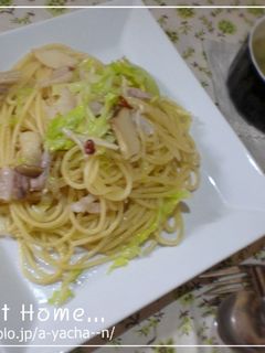 *柚子胡椒ペペロンチーノ*-レシピのメイン写真