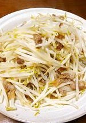 もやしと豚肉のあっさりポン酢からし炒め-レシピのメイン写真
