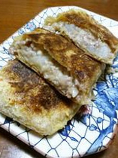 食感がご馳走♪挽肉と長芋の揚げ包み焼き-レシピのメイン写真