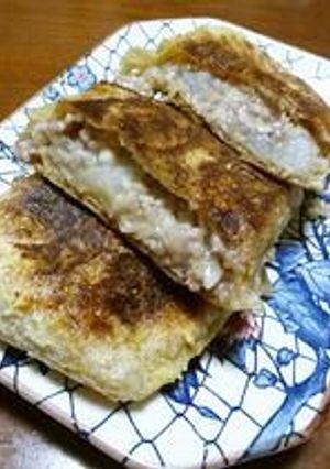 食感がご馳走♪挽肉と長芋の揚げ包み焼き-レシピのメイン写真