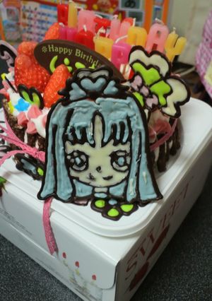★プリキュアのバースデーケーキ★-レシピのメイン写真