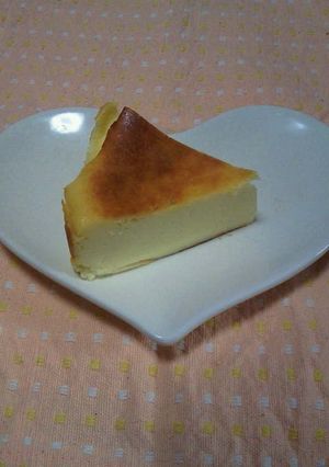 混ぜるだけで簡単!べイクドチーズケーキ-レシピのメイン写真