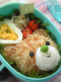 簡単キャラ弁!くまさんおにぎり!-レシピのメイン写真