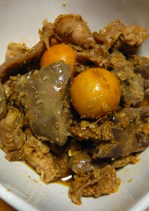 鶏肝と玉ひもの甘辛煮-レシピのメイン写真