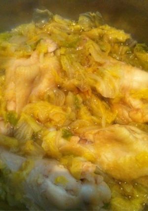 トロトロ白菜の手羽元煮-レシピのメイン写真