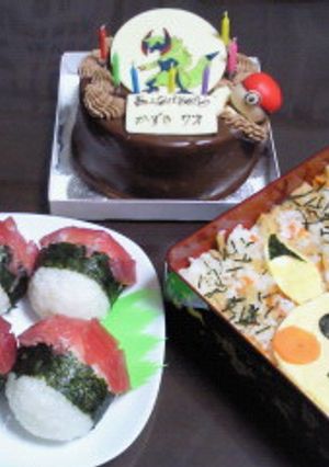お誕生会変わり寿司-レシピのメイン写真