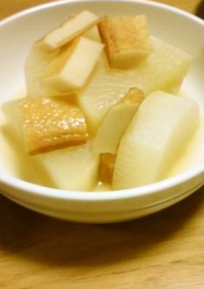 大根とさつま揚げの簡単煮物-レシピのメイン写真