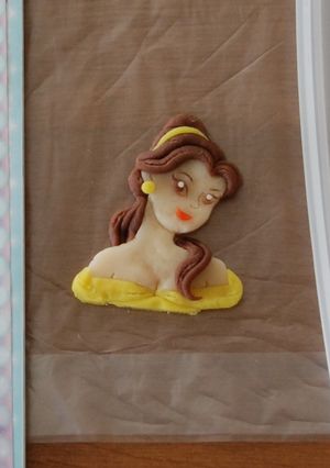 美女と野獣/ベル(マジパン細工)-レシピのメイン写真