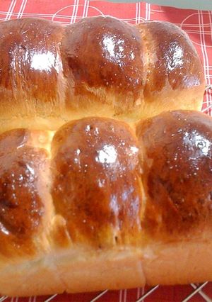 ミニ食パン型のバターロール風味パン-レシピのメイン写真