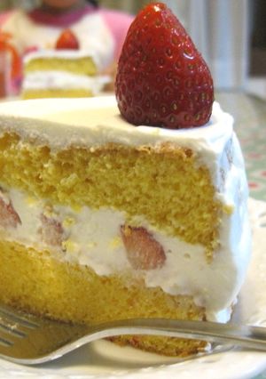雛祭りだからショートケーキ(謎)-レシピのメイン写真