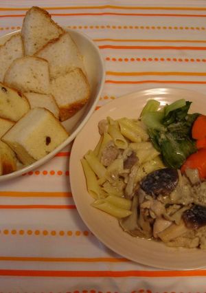 チキンときのこのミルク煮-レシピのメイン写真