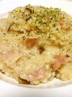 。*。しめじとベーコンのリゾット。*。-レシピのメイン写真