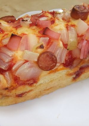 簡単☆アメリカンドック風ケーキ☆-レシピのメイン写真
