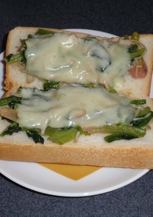 ポパイチーズトースト-レシピのメイン写真