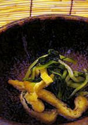 おひたしー水菜と油揚げー-レシピのメイン写真