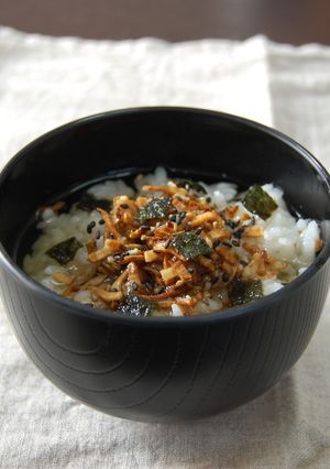ごぼう茶漬け-レシピのメイン写真