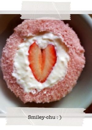 ロールケーキみたいないちごロールサンド-レシピのメイン写真