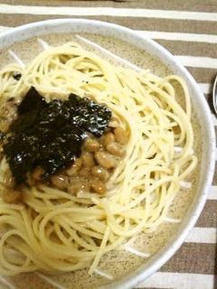 簡単!絶品!納豆パスタ☆-レシピのメイン写真