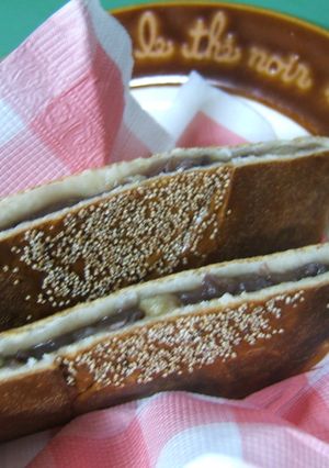 革命的！！あんぱんの食べ方　～平焼き～-レシピのメイン写真
