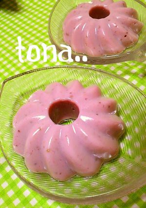 簡単♪いちごとお豆腐のババロア風-レシピのメイン写真