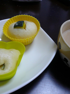 _m_ミルクかぼちゃ蒸しパン_m_-レシピのメイン写真
