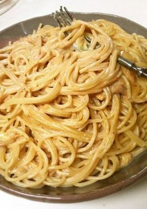 オイマヨキムチ☆メルティン☆チーズパスタ-レシピのメイン写真