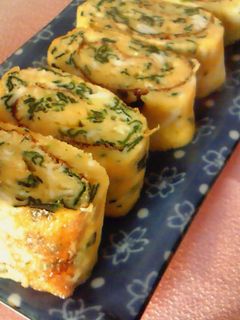 彩りキレイ♪ほうれん草のたまご焼き*-レシピのメイン写真