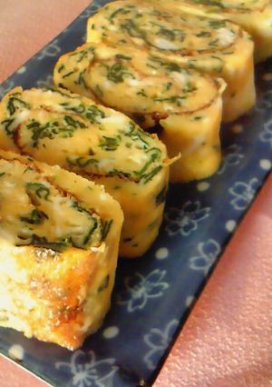 彩りキレイ♪ほうれん草のたまご焼き*-レシピのメイン写真