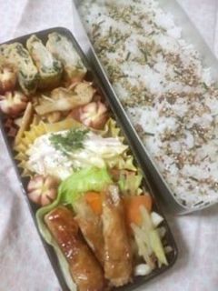 *お弁当*しらす・海苔・大葉のたまご焼き-レシピのメイン写真