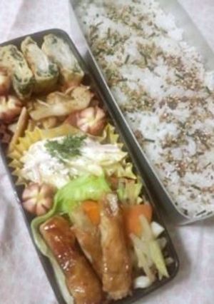 ＊お弁当＊しらす・海苔・大葉のたまご焼き-レシピのメイン写真