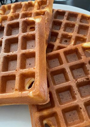 お食事系米粉ワッフル-レシピのメイン写真